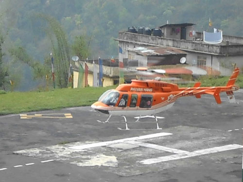 Sikkim Helicopter